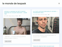 Tablet Screenshot of leopask.com